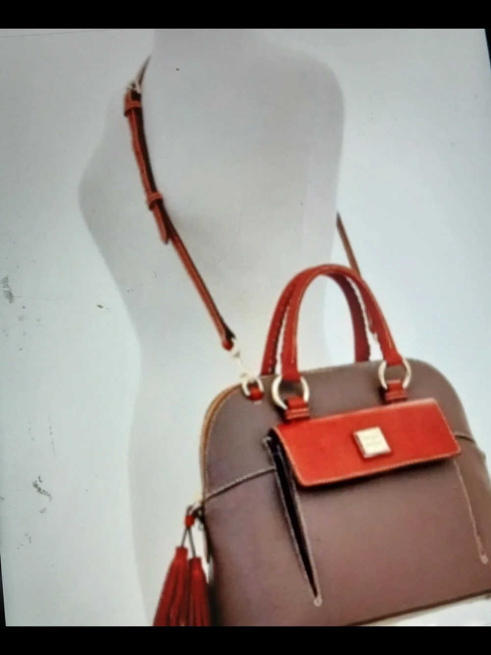 Dooney & Bourke structured satchel